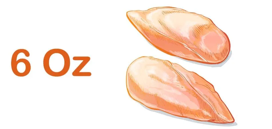 Nutrition 6 Oz Chicken Breast