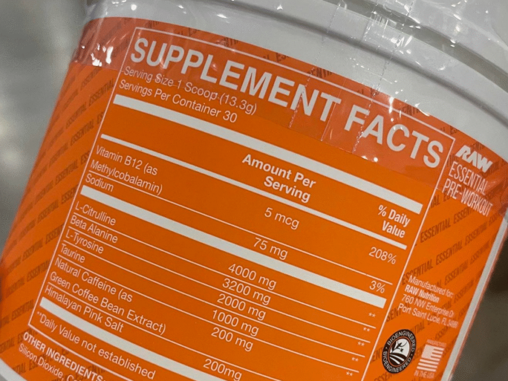 CBUM Pre-Workout