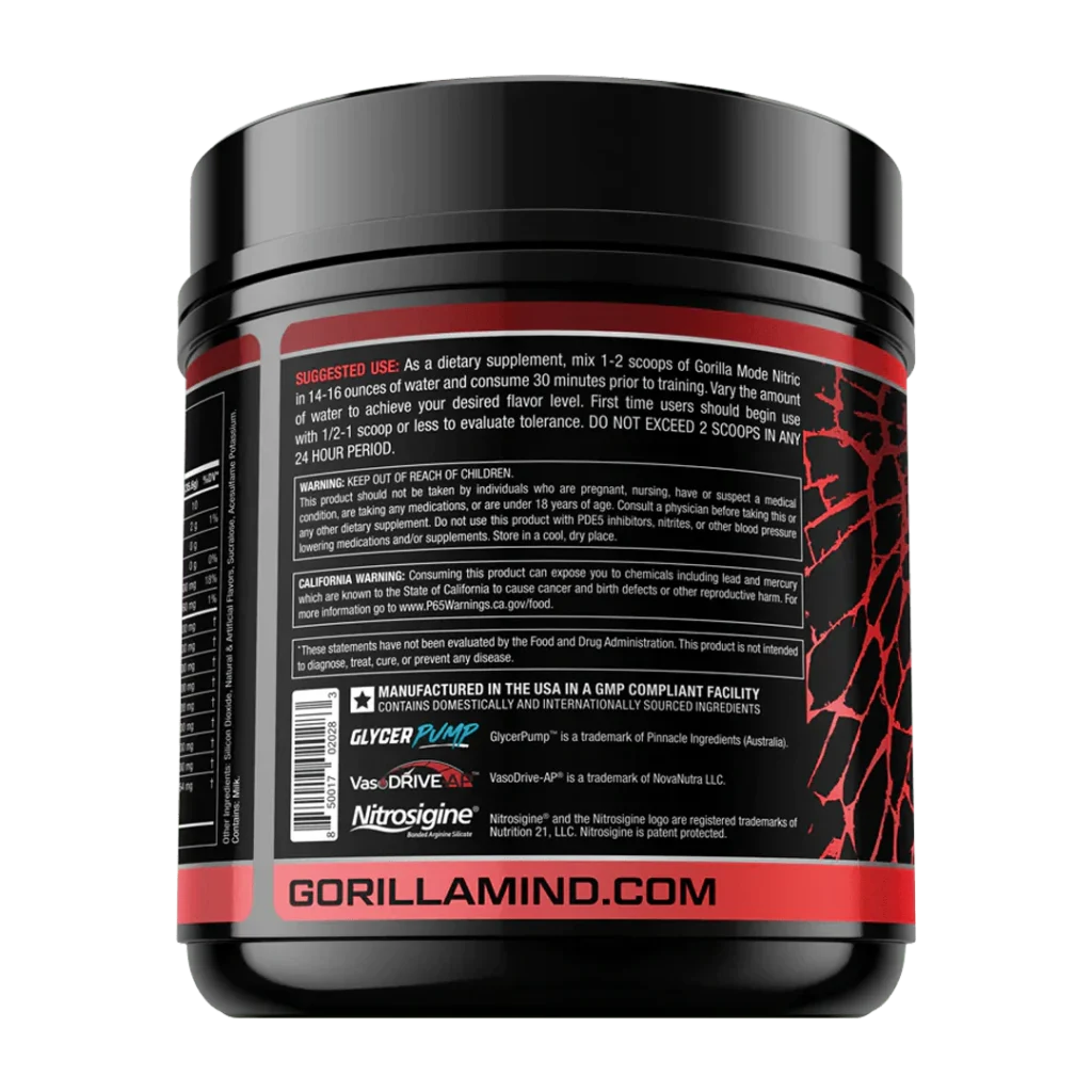 Gorilla Mode Pre Workout