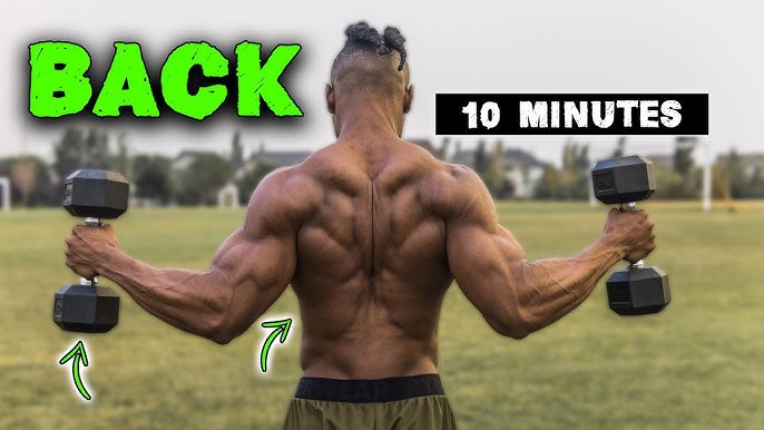 Back Workout with Dumbbells