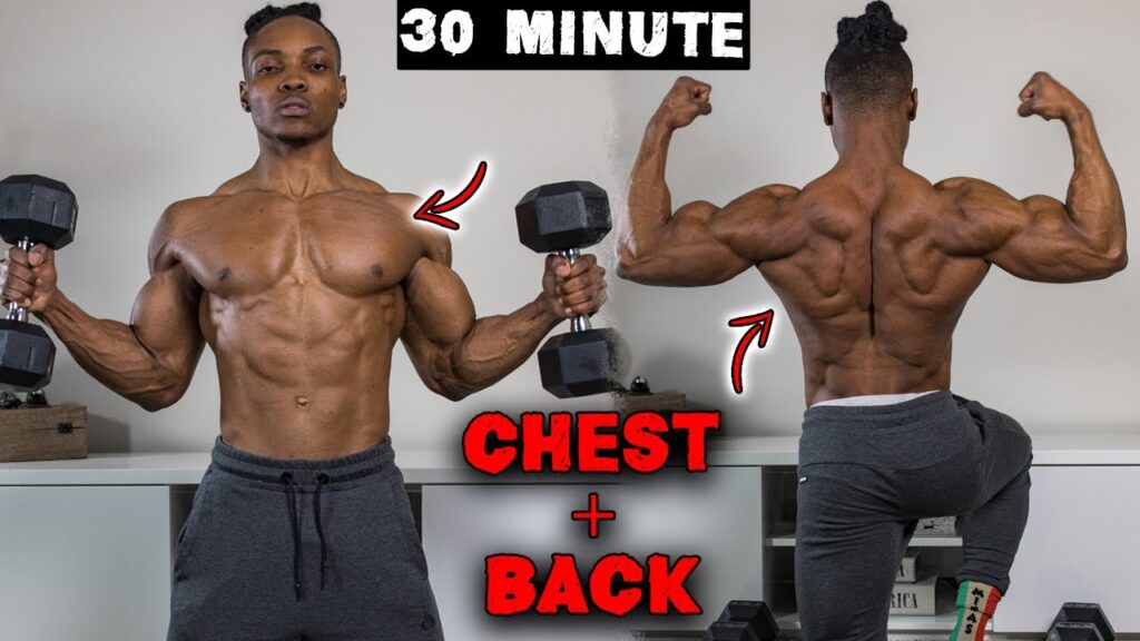 Back Workout with Dumbbells